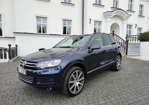 Volkswagen Touareg cena 57900 przebieg: 198632, rok produkcji 2013 z Swarzędz małe 529